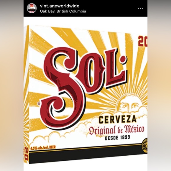 Unisex Sol Cerveza Flex Fit Hat Perfect For Summer‼️ - Picture 3 of 3